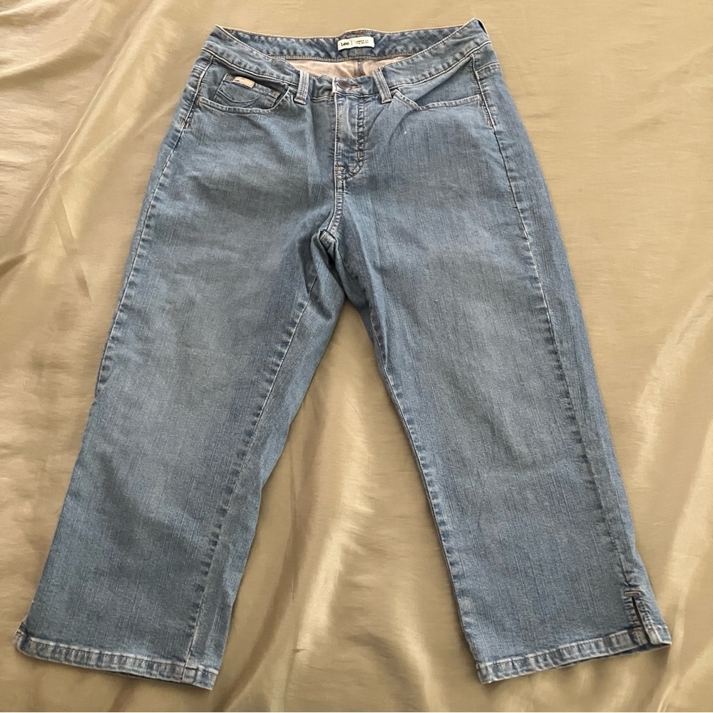 Lee Jean Bermuda Shorts Jorts Size 8 Medium
